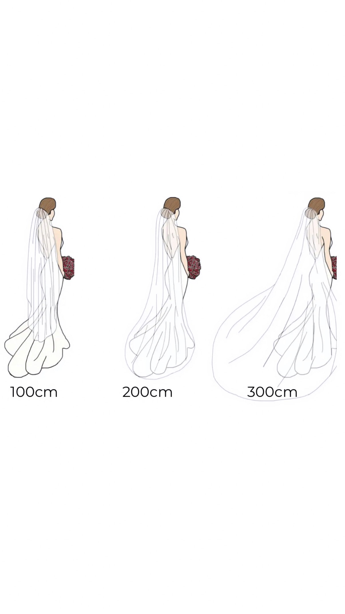 BRIDE Schleier CLEAN - 1 Layer - MIAVI COUTURE