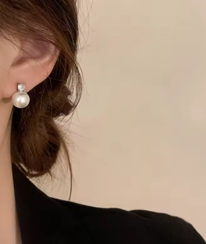 Ohrringe PEARLA BLANCA - MIAVI COUTURE