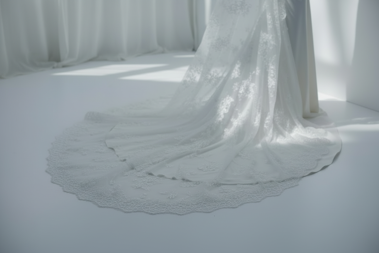 BRIDE Schleier LACE - MIAVI COUTURE