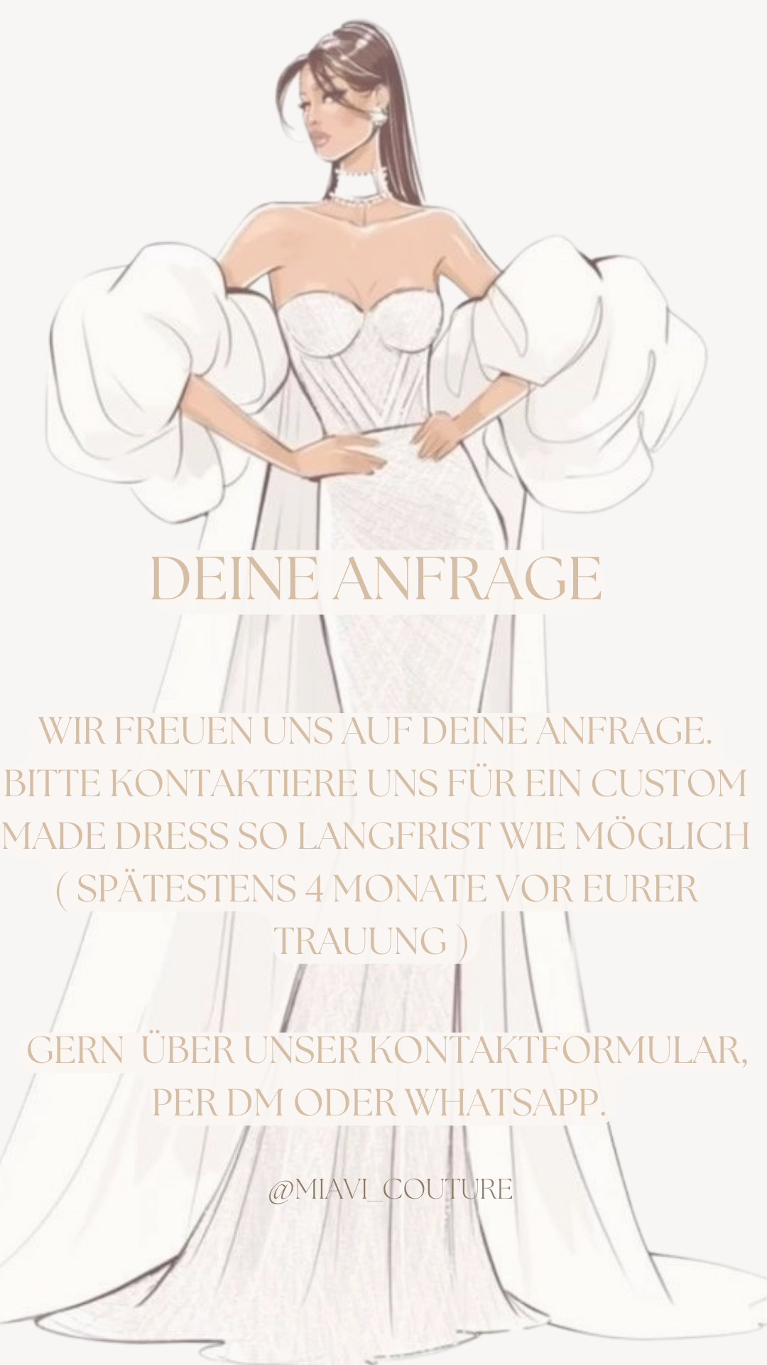DEIN WUNSCH Brautkleid  | MIAVI COUTURE