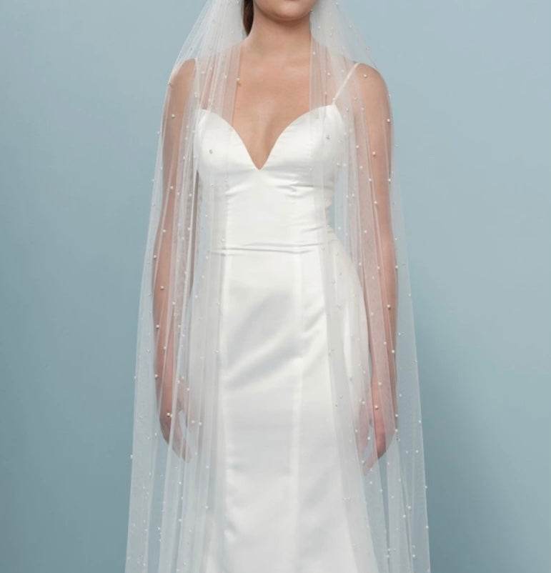 BRIDE Schleier PEARL - MIAVI COUTURE