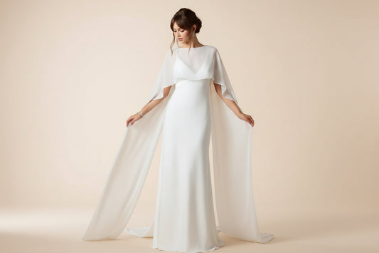 BRIDE Cape CLEAN - MIAVI COUTURE