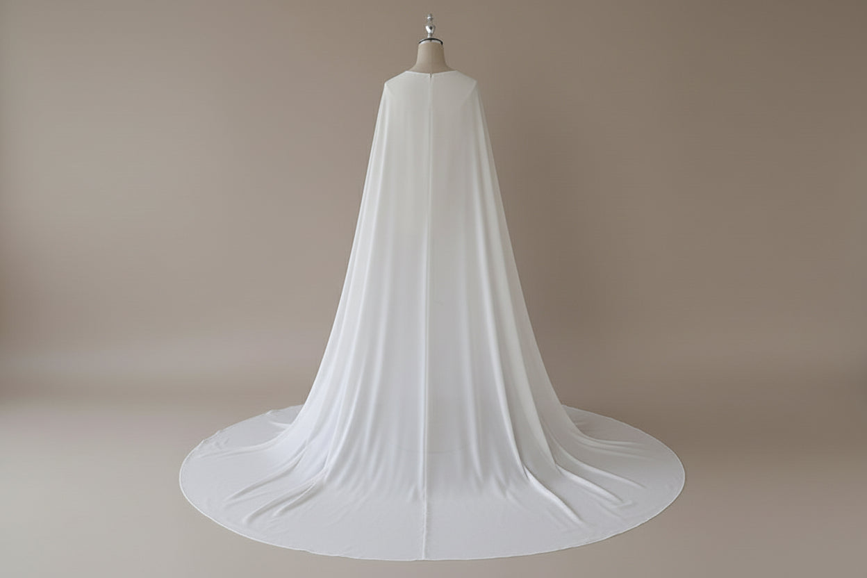 BRIDE Cape CLEAN - MIAVI COUTURE