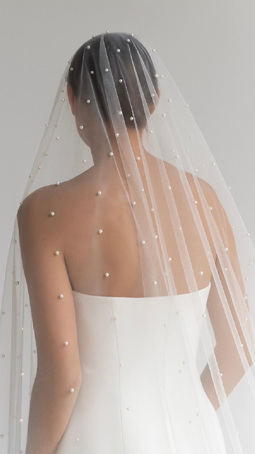 BRIDE Schleier PEARL - MIAVI COUTURE
