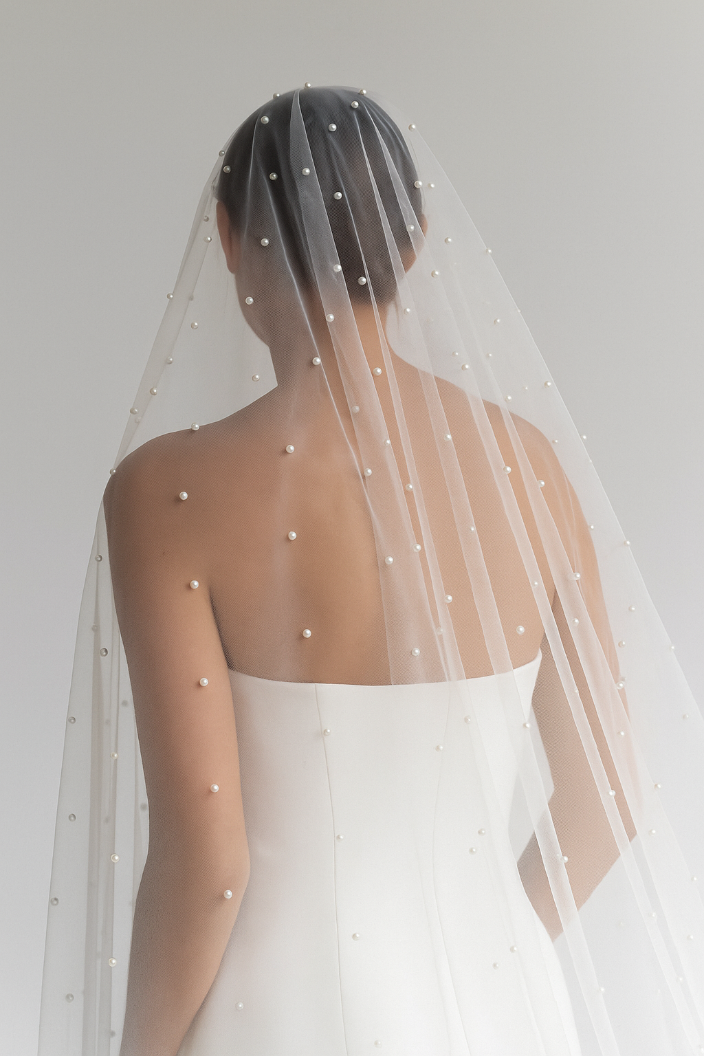 BRIDE Schleier PEARL - MIAVI COUTURE